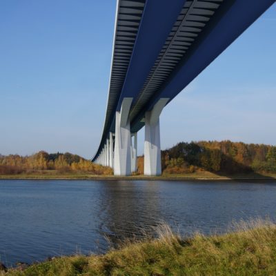 Visualisierung der neuen Rader Hochbrücke