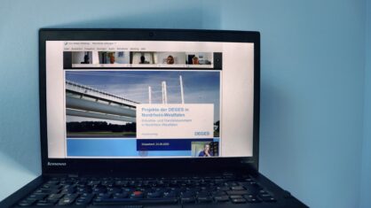 Virtuelles Treffen der DEGES mit den verkehrspolitischen Sprechern der nordrhein-westfälischen Industrie- und Handelskammern