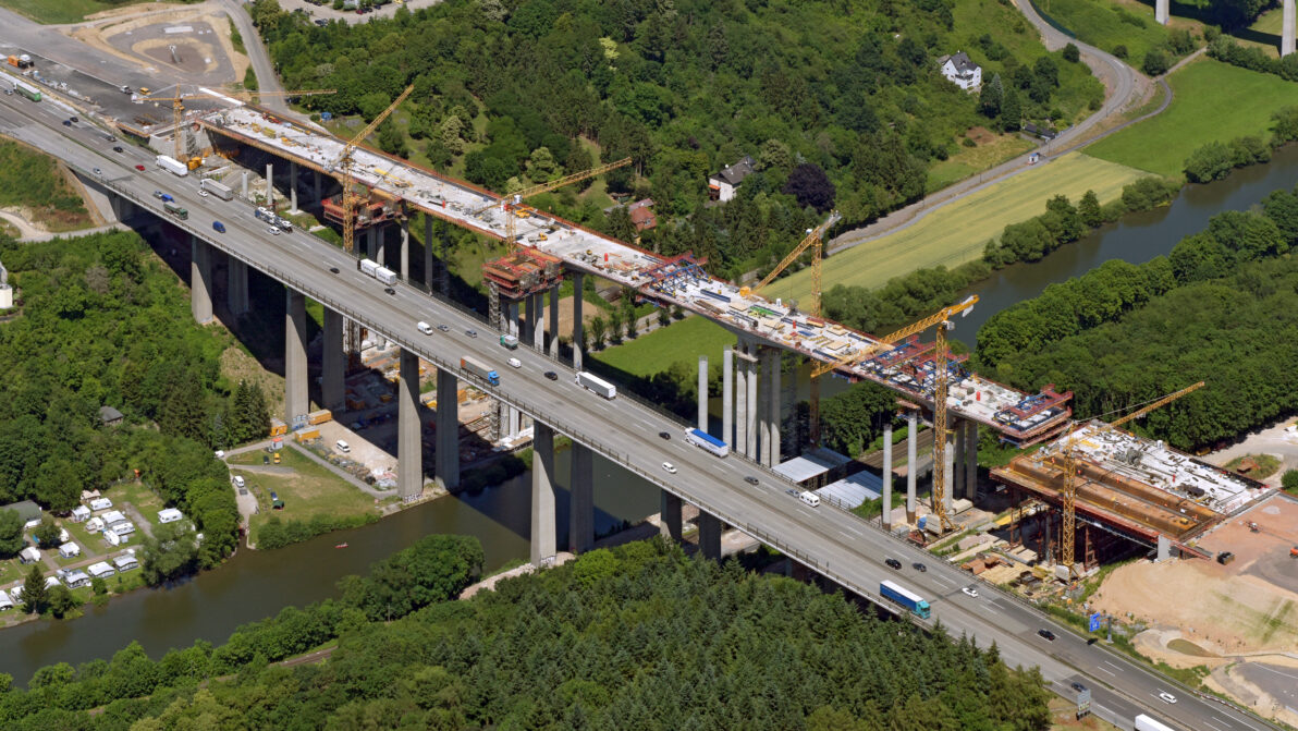 A 3: Rückbau der Lahntalbrücke in Limburg an der Lahn