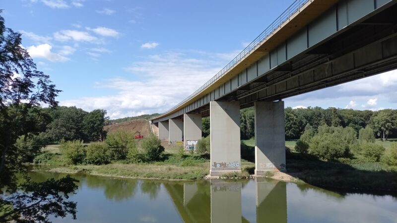 Muldebrücke bei Grimma (Bestandsbauwerk)