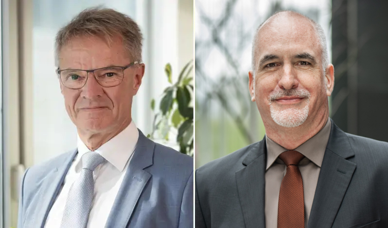 DEGES-Geschäftsführer: Bernd Rothe (links) und Tobias Papenbrock